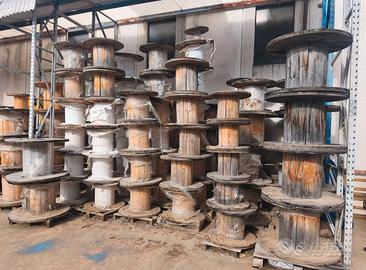 Bobine in legno per cavi elettrici