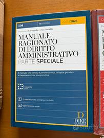 Manuale ragionato amministrativo parte speciale