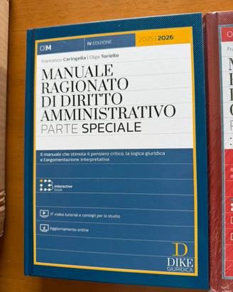 Manuale ragionato amministrativo parte speciale