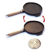 Padella Grill Doppia Antiaderente Ø26 cm per Grigl