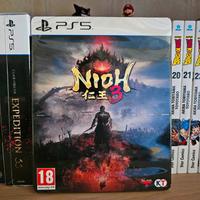 Nioh 3 con steelbook NUOVO sigillato