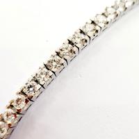 Bracciale Tennis Oro Diamanti 18kt-750 IGI Anversa
