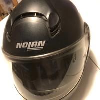 CASCO MOTO MODULARE N 101 NERO NOLAN TAGLIA XS