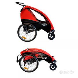 carrello appendice bicicletta porta bambini