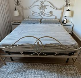 letto ferro battuto 