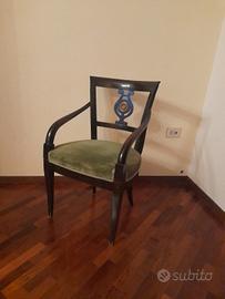 Poltroncine antiche primi anni dell'800