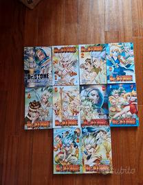 manga Dr. Stone italiano volumi 1-9 + prequel