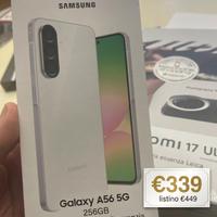 Samsung A56 256GB 5G  Nuovi