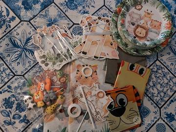 festoni tema giungla 