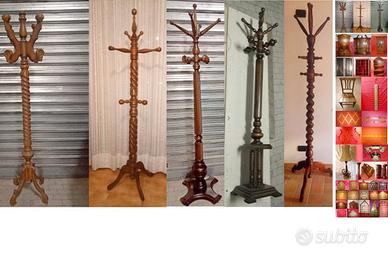 Appendiabiti e altro in legno vintage