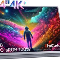 Monitor Portatile 13,4 Pollici 4K HDMI/Type-C/USB-