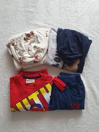 Felpe cappuccio e completo bimbo/a
