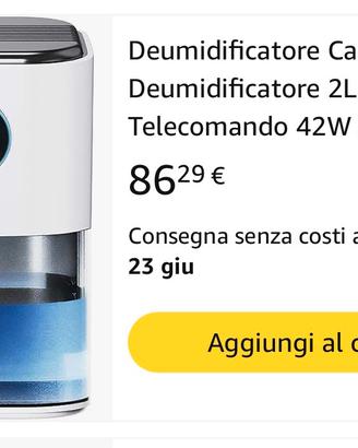 Deumidificatore