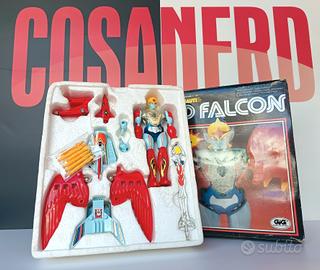 Micronauti Red Falcon box e tutti gli accessori