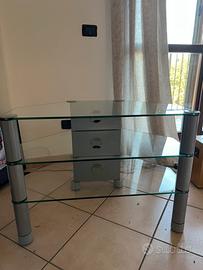 Mobile porta tv  più due ripiani