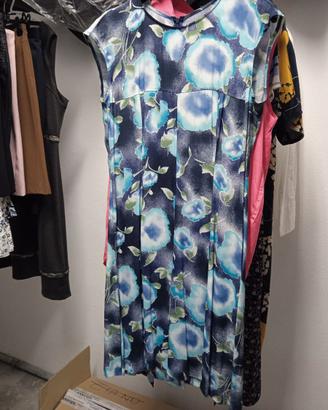 vestito estivo in chiffon fantasia