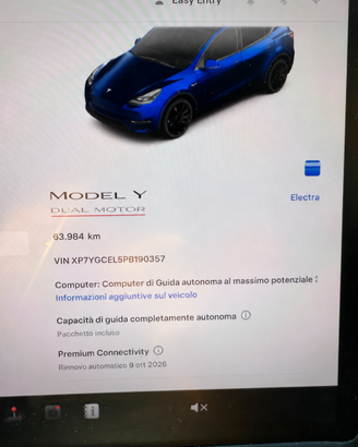 SUBENTRO LEASING 0€ TESLA MODEL Y PERFORMANCE +FSD
