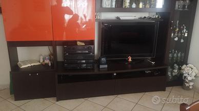 Parete attrezzata lineare