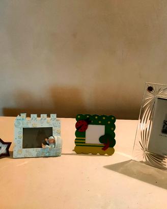 Set 4 Cornici Portafoto da Tavolo 