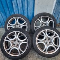 cerchi più gomme alfa mito