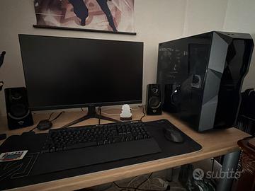 Postazione Gaming Completa TOTAL BLACK - RGB