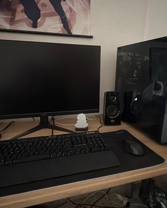 Postazione Gaming Completa TOTAL BLACK - RGB