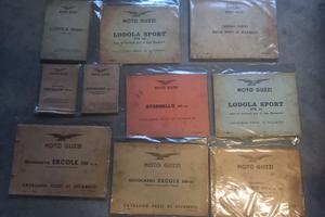 Cataloghi Officina Vari Modelli MOTO GUZZI EPOCA