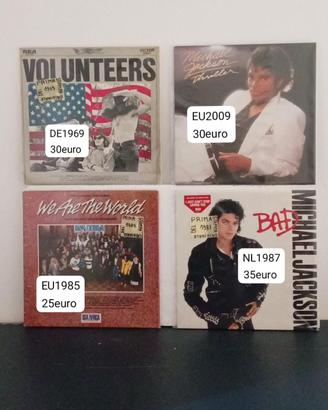 Vinili Michael Jackson-Bowie-Police -33giri- LP