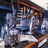 macchina per caffè espresso restauro specializzato