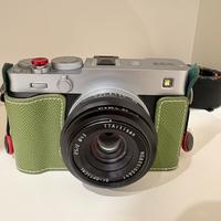 Fujifilm xe-5 mirrorless con obiettivo TTartisan