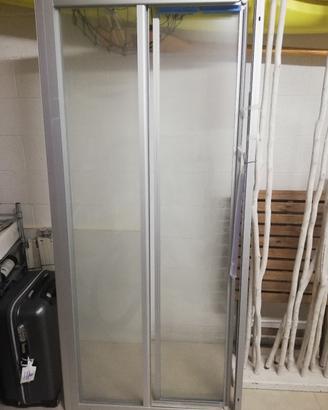 Box doccia 80x80 con doppio scorrevole 