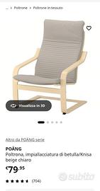 Poang poltrona ikea