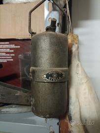 lampada a carburo vintage 