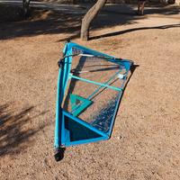 windsurf vele rig leggere. bambini, ragazzi