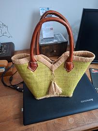 Borsa in paglia nuova