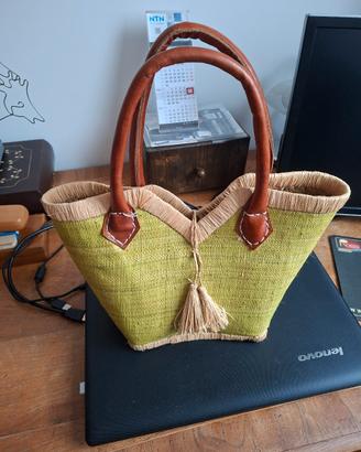 Borsa in paglia nuova