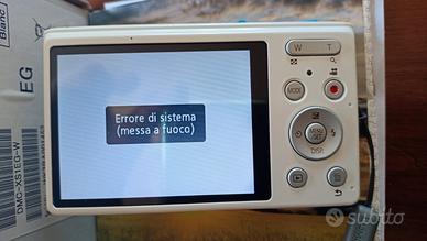 Lumix DMC XS1 Panasonic - Difettosa