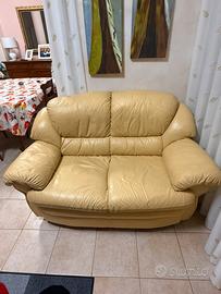 Divano in pelle