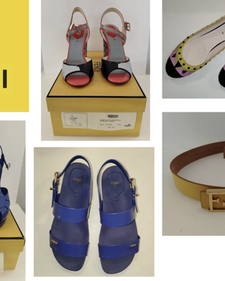 Scarpe e cintura Fendi