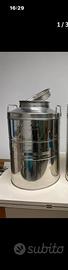 Bidone acciao inox