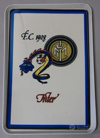 Vassoio Inter promozionale anni 70 originale