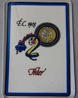 Vassoio Inter promozionale anni 70 originale
