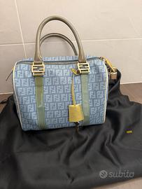Fendi Forever Boston Bag Denim (raro)