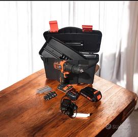 Trapano Avvitatore Battente Black+Decker 18V