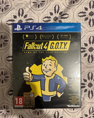 Gioco ps4 fallout 4 GOTY steelbook edition sealed