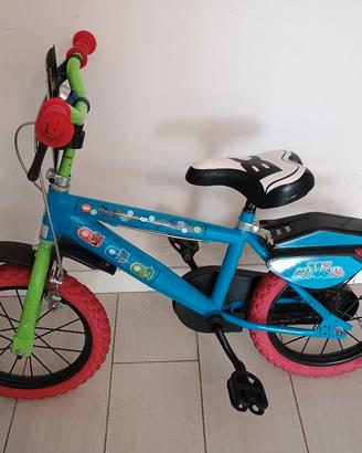 Bici 14 Pj Masks + rotelle e viti