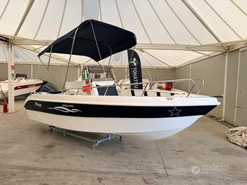 Barca usata open 5 mt con motore 40 hp