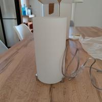 Set lampade vetro bianco satinato NUOVE