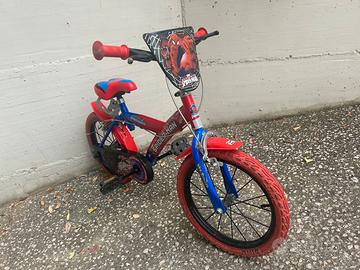 Bici 16 pollici Spiderman