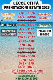 Lecce casa vacanze salento puglia